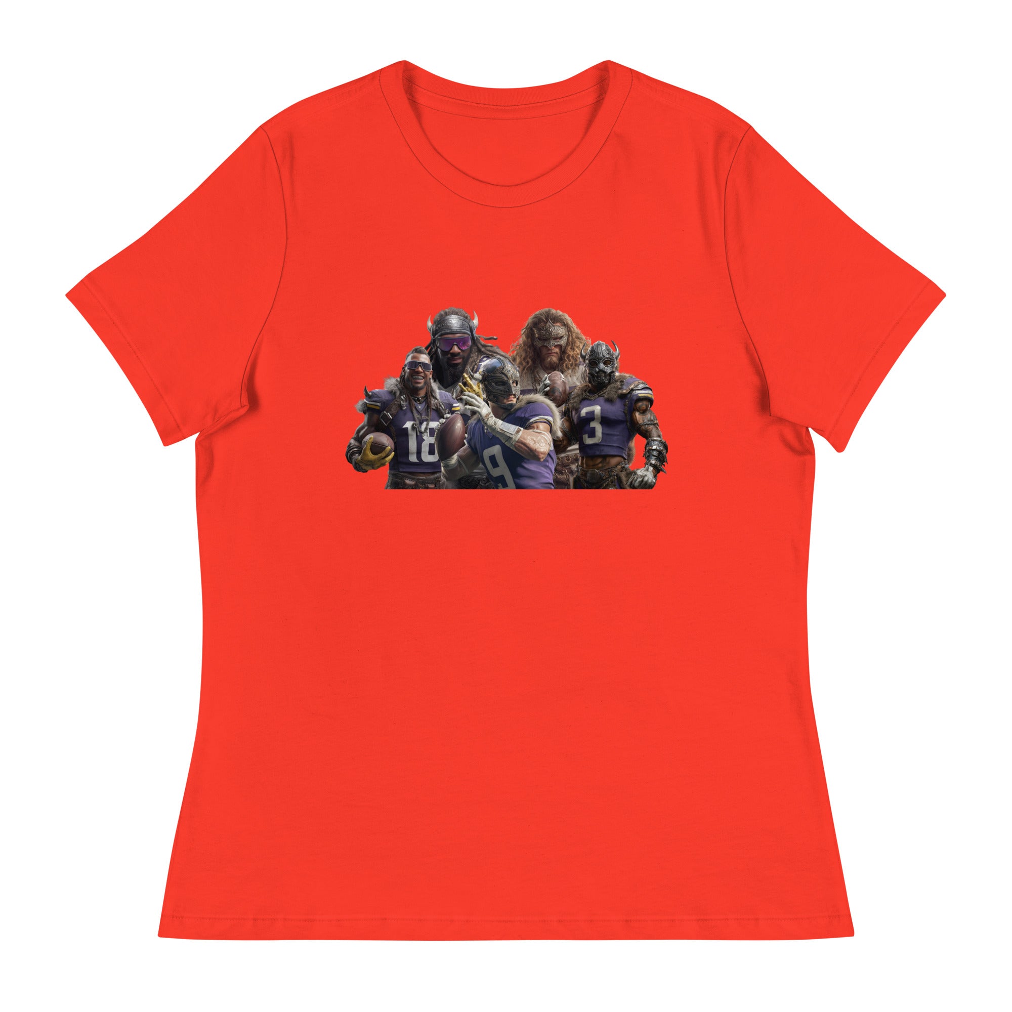 Viking 11 W Women's Relaxed T-Shirt Poppy