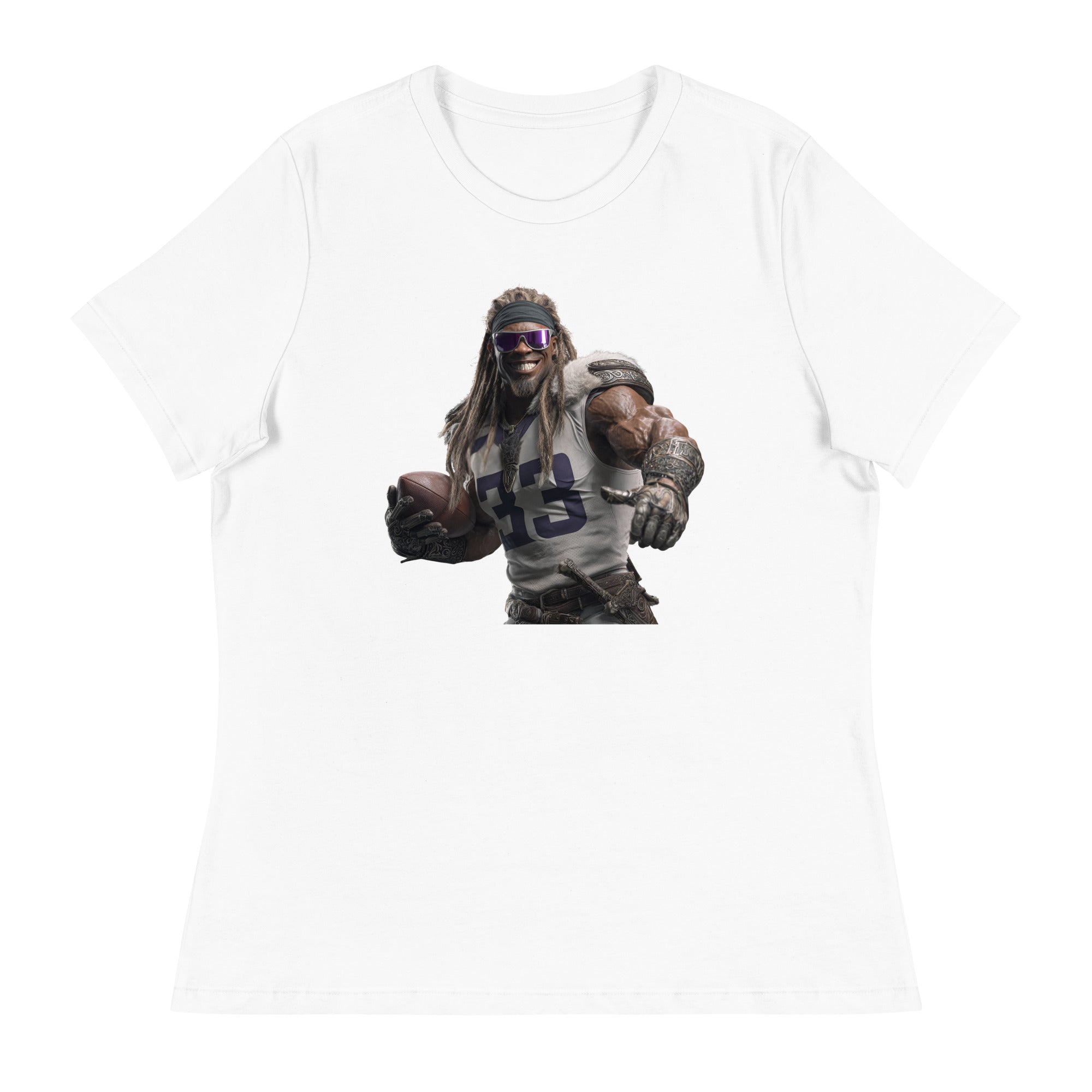 Viking 8 W Women's Relaxed T-Shirt White