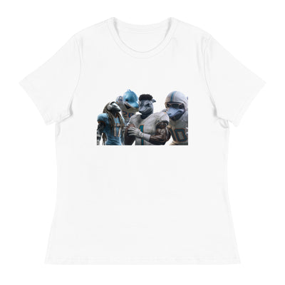 Dolphin 12 W Women's Relaxed T-Shirt White