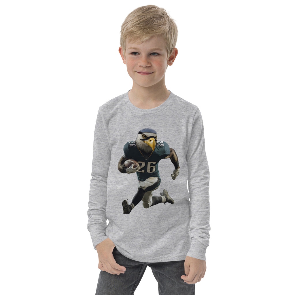 Eagle 11 K Youth long sleeve tee Athletic Heather