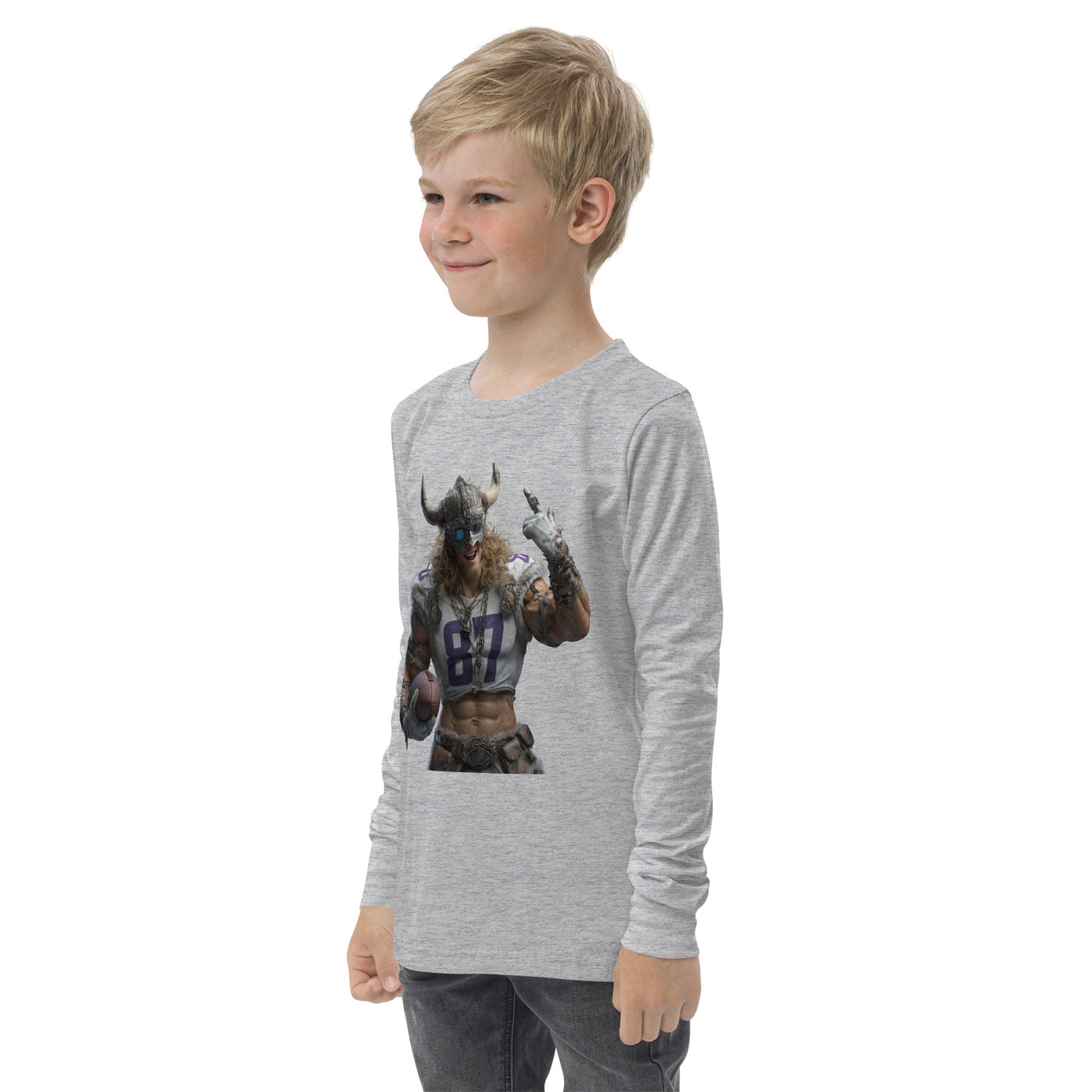Viking 10 K Youth long sleeve tee