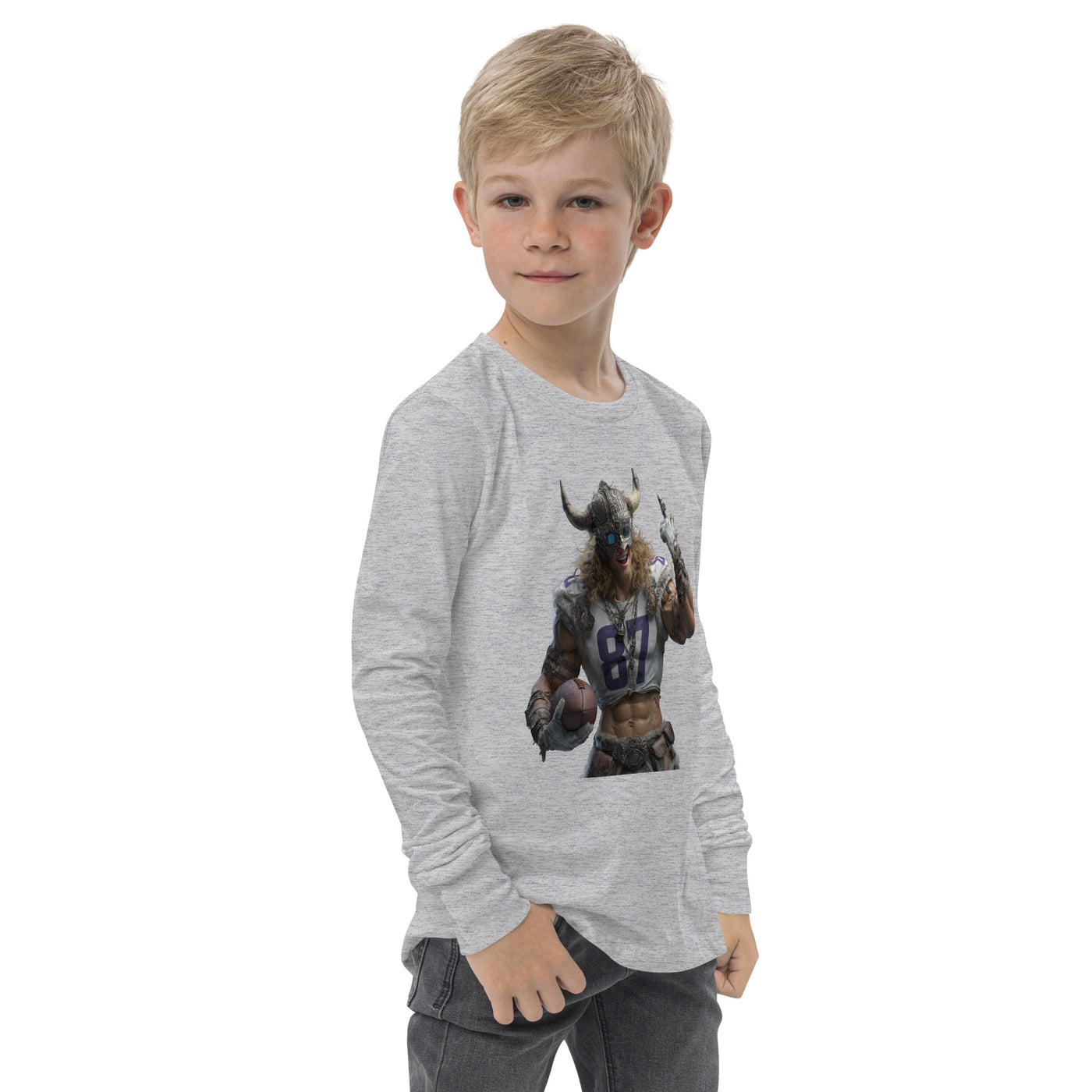 Viking 10 K Youth long sleeve tee