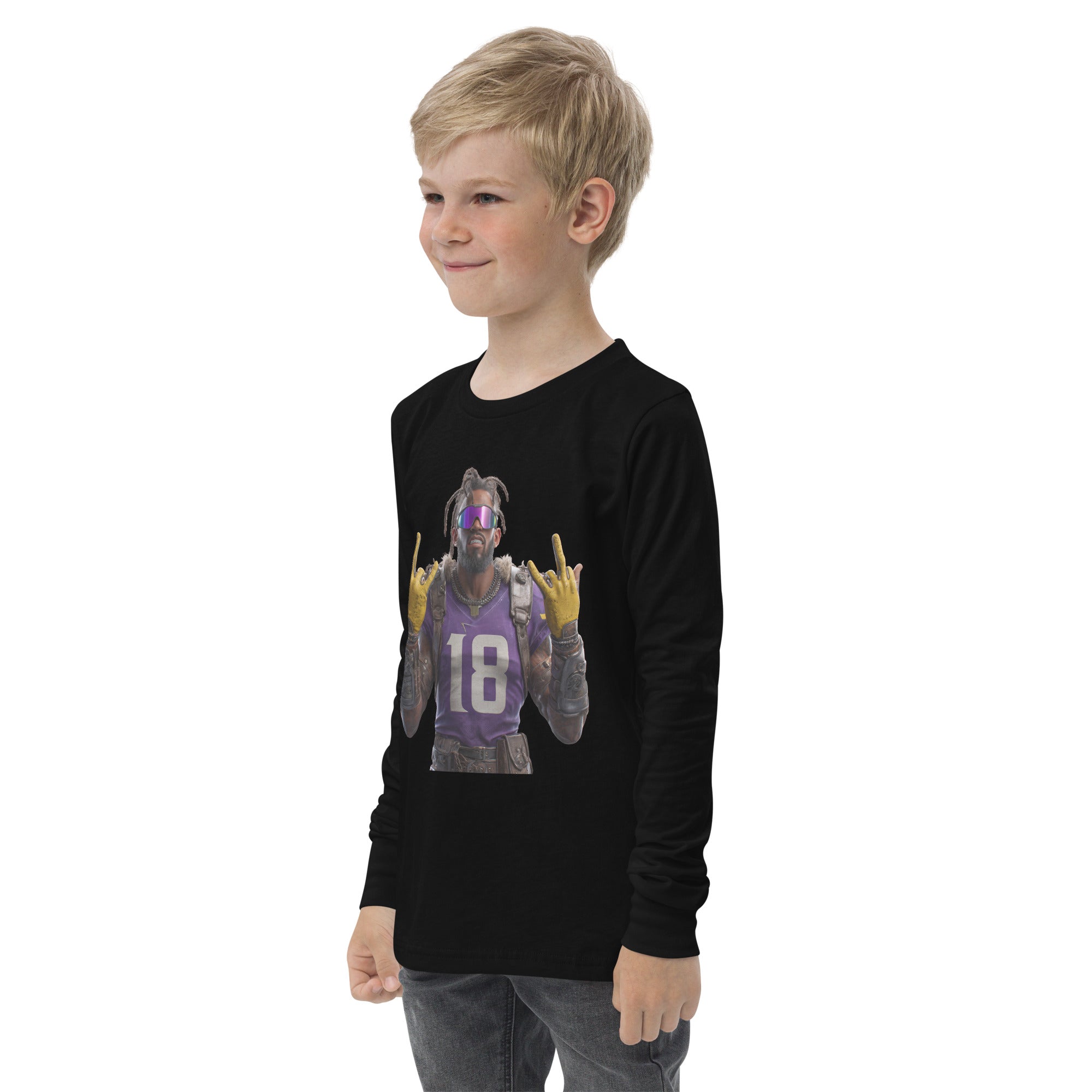 Viking 4 K Youth long sleeve tee