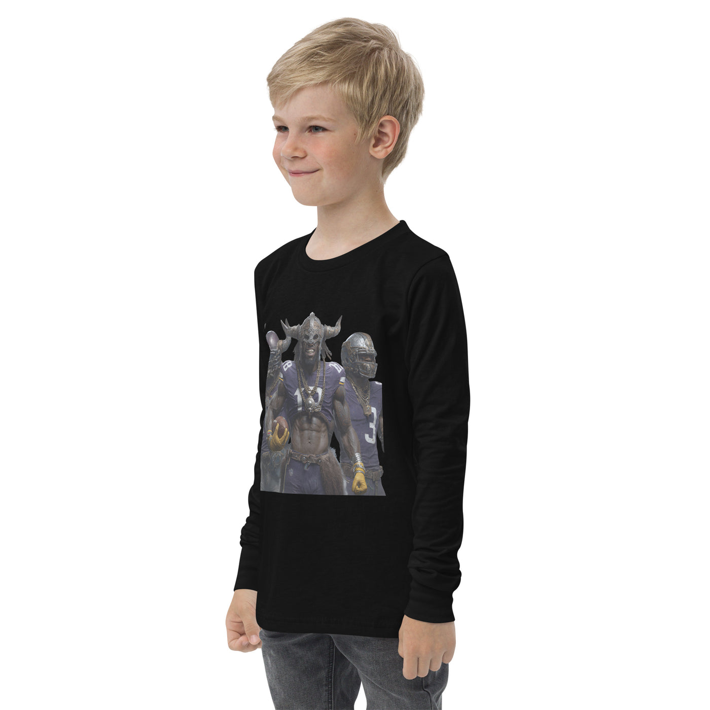 Viking 5 K Youth long sleeve tee