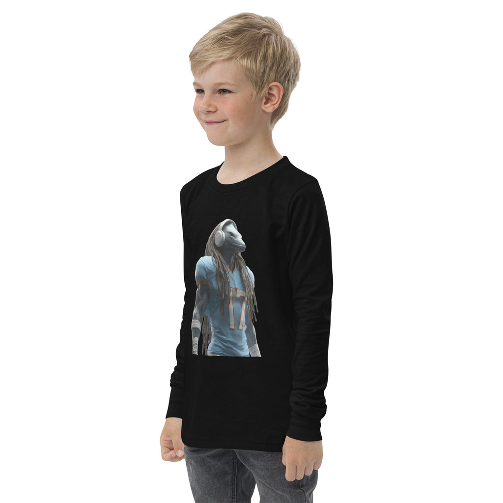 Dolphin 6 K Youth long sleeve tee