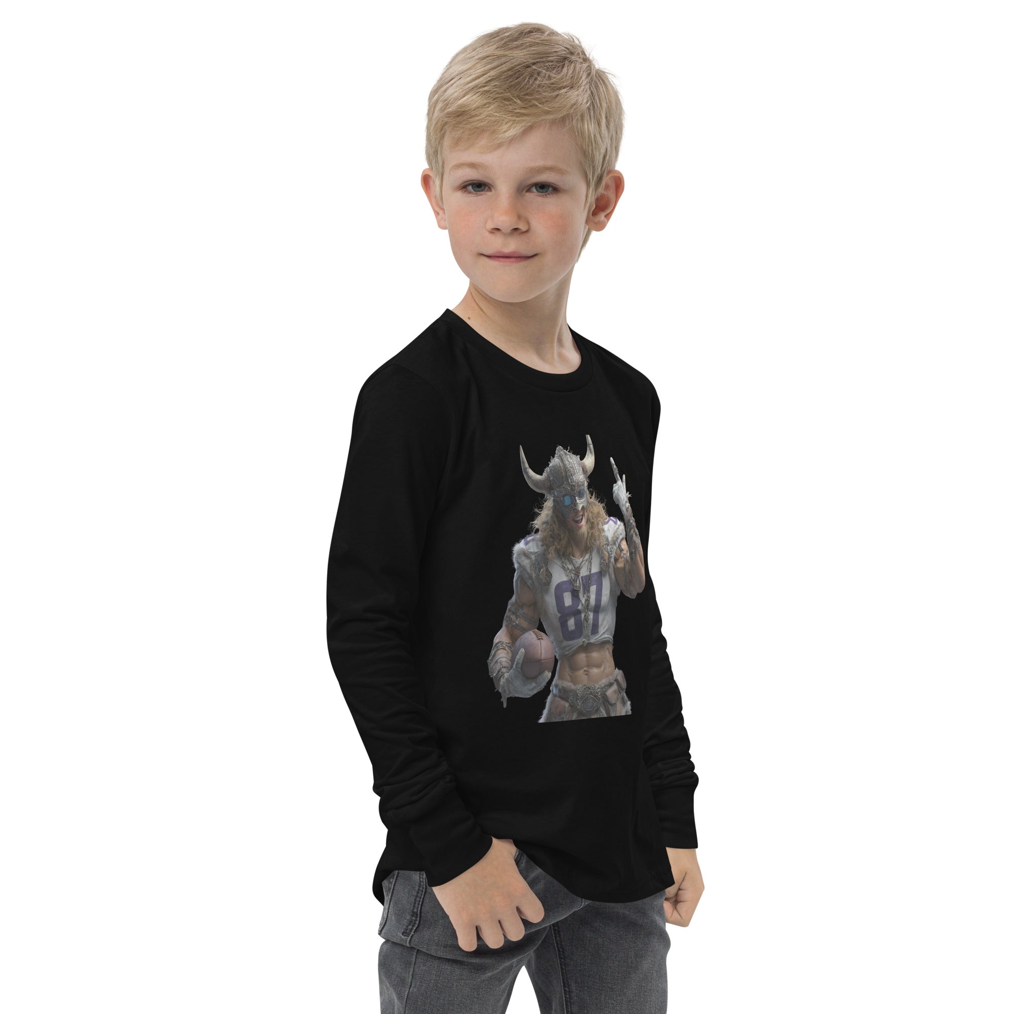 Viking 10 K Youth long sleeve tee