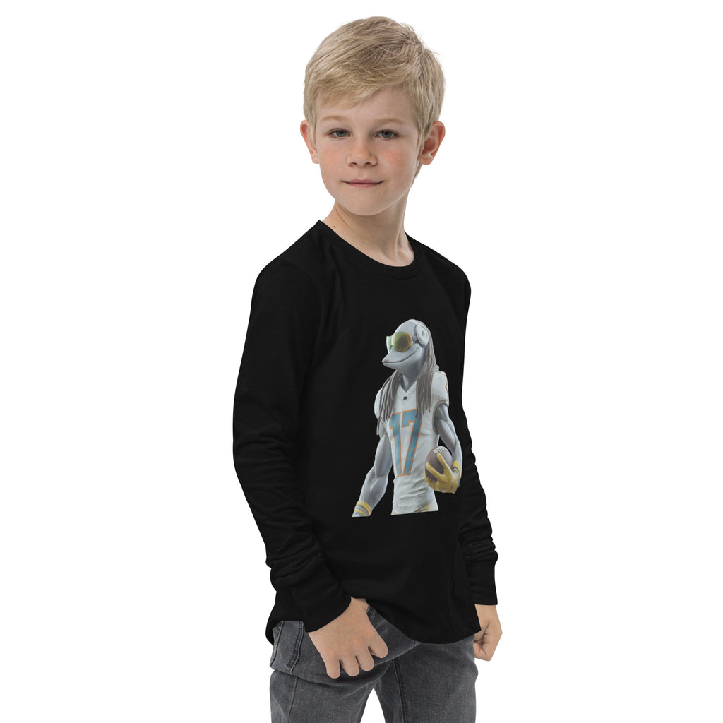 Dolphin 5 K Youth long sleeve tee