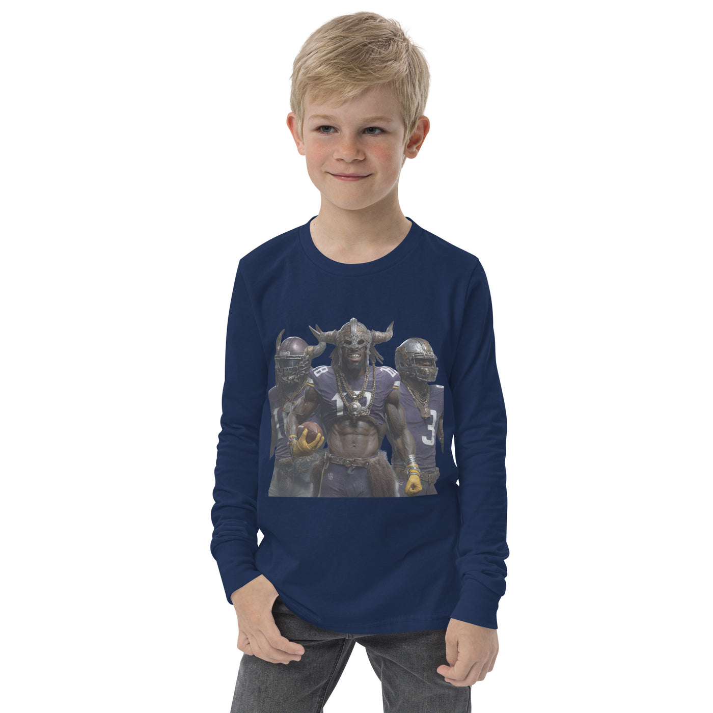 Viking 5 K Youth long sleeve tee