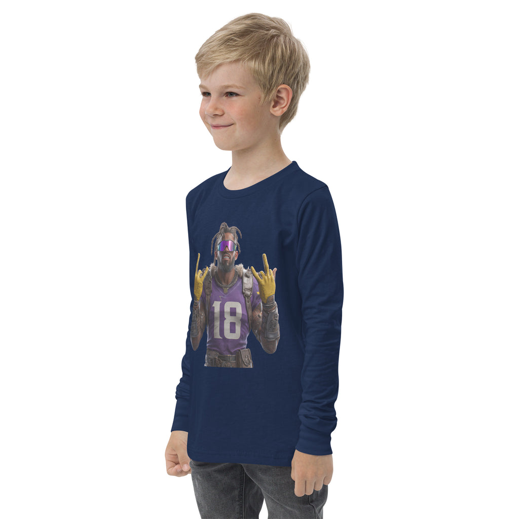 Viking 4 K Youth long sleeve tee
