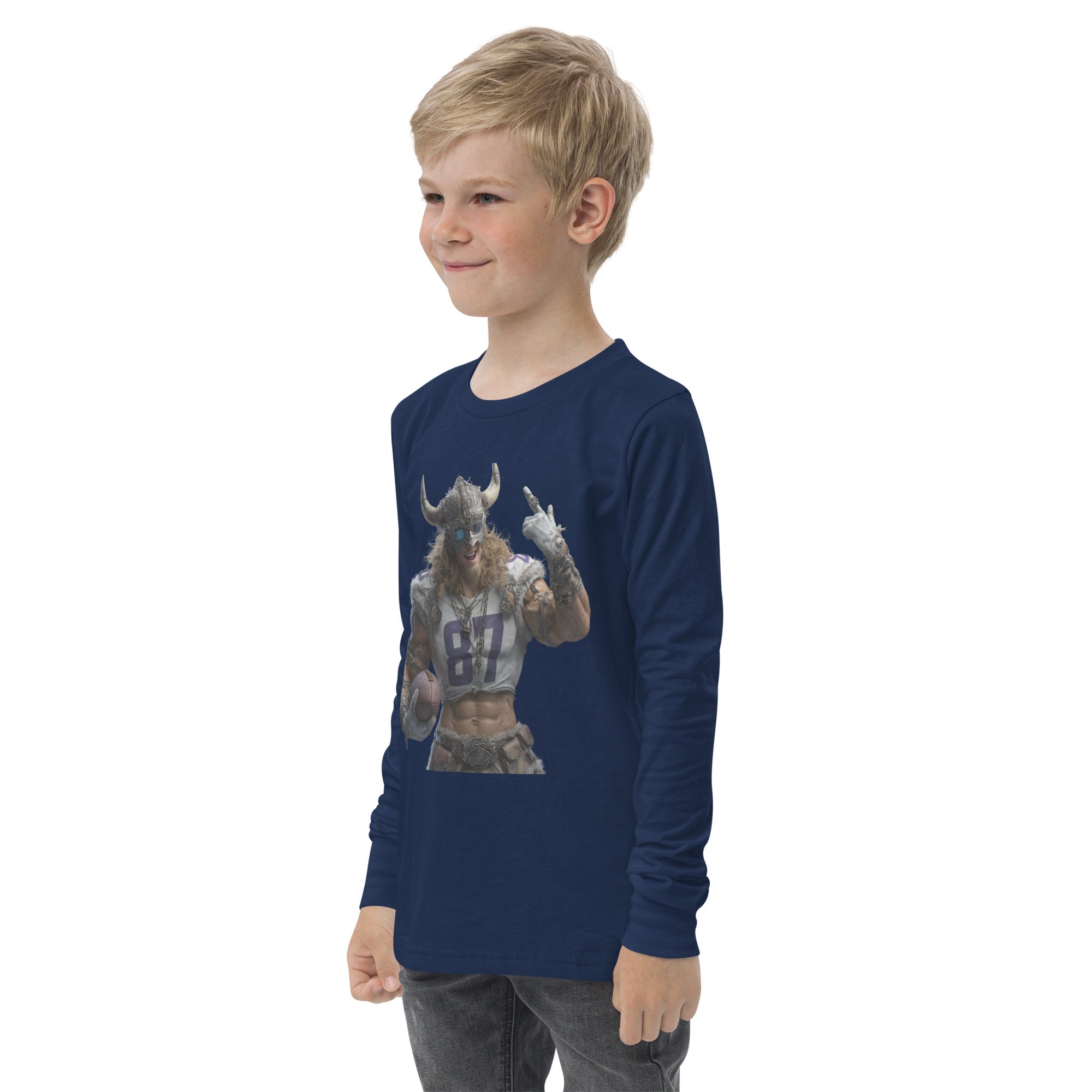 Viking 10 K Youth long sleeve tee