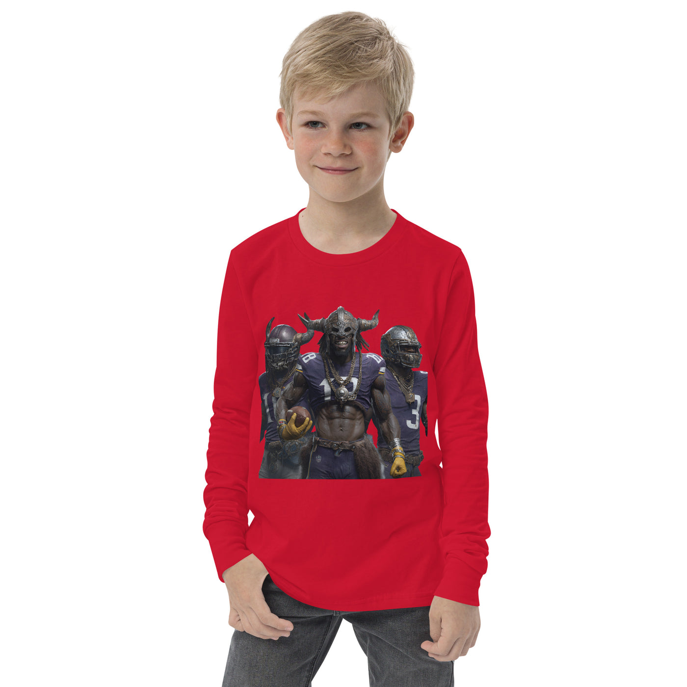 Viking 5 K Youth long sleeve tee