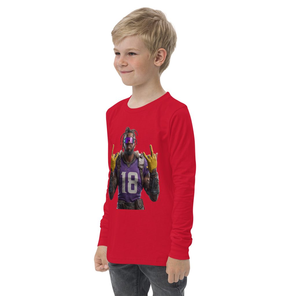 Viking 4 K Youth long sleeve tee