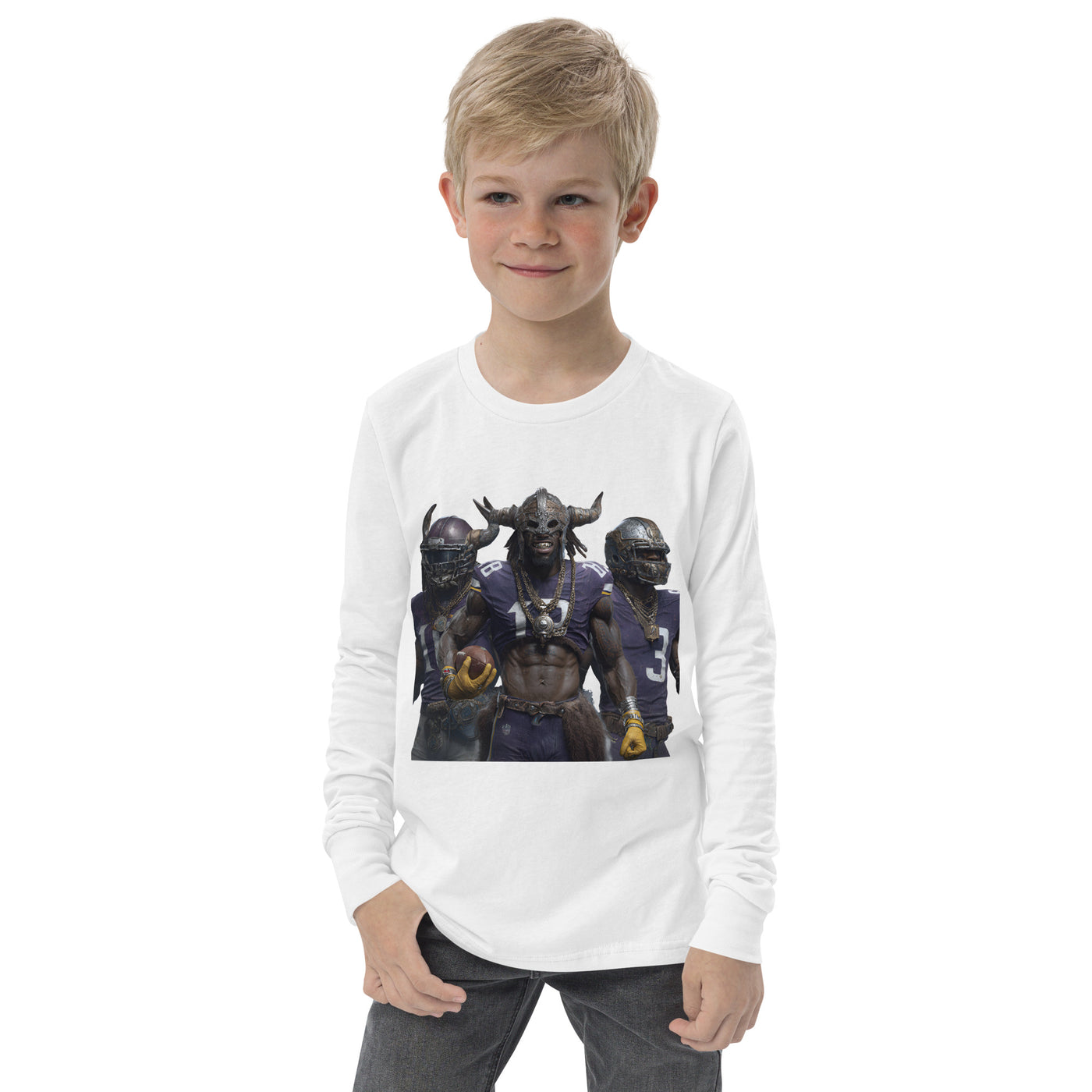 Viking 5 K Youth long sleeve tee