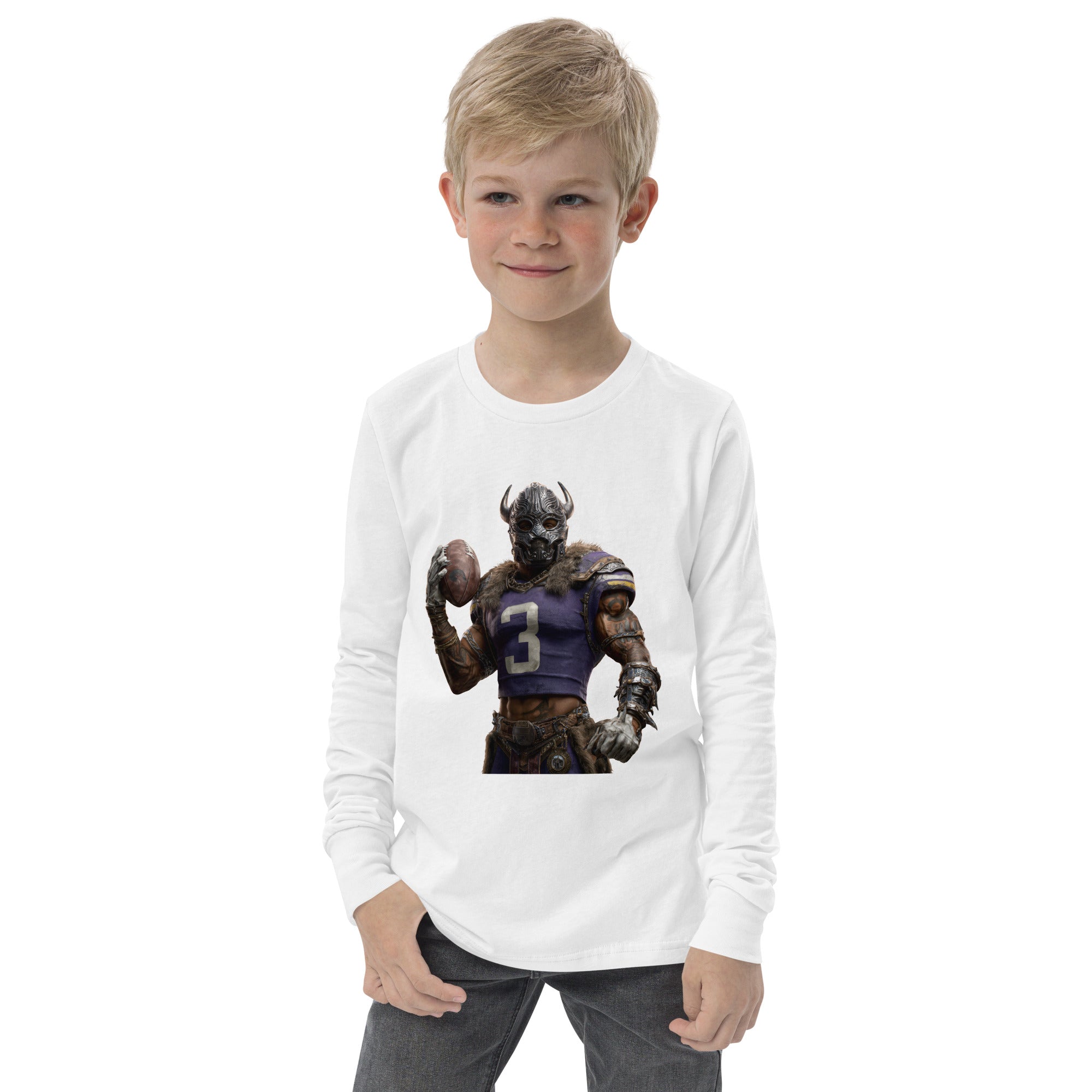 Viking 7 K Youth long sleeve tee White