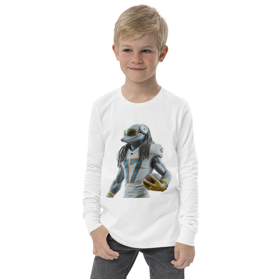 Dolphin 5 K Youth long sleeve tee