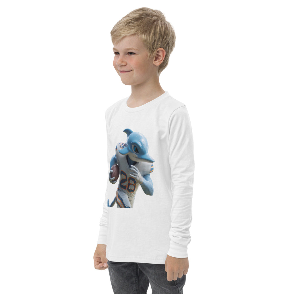Dolphin 1 K Youth long sleeve tee