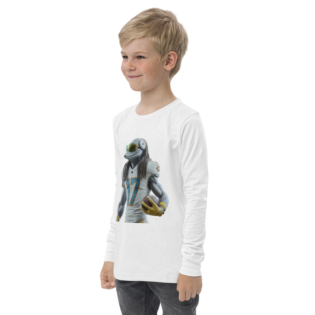 Dolphin 5 K Youth long sleeve tee