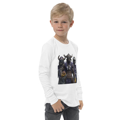 Viking 5 K Youth long sleeve tee White