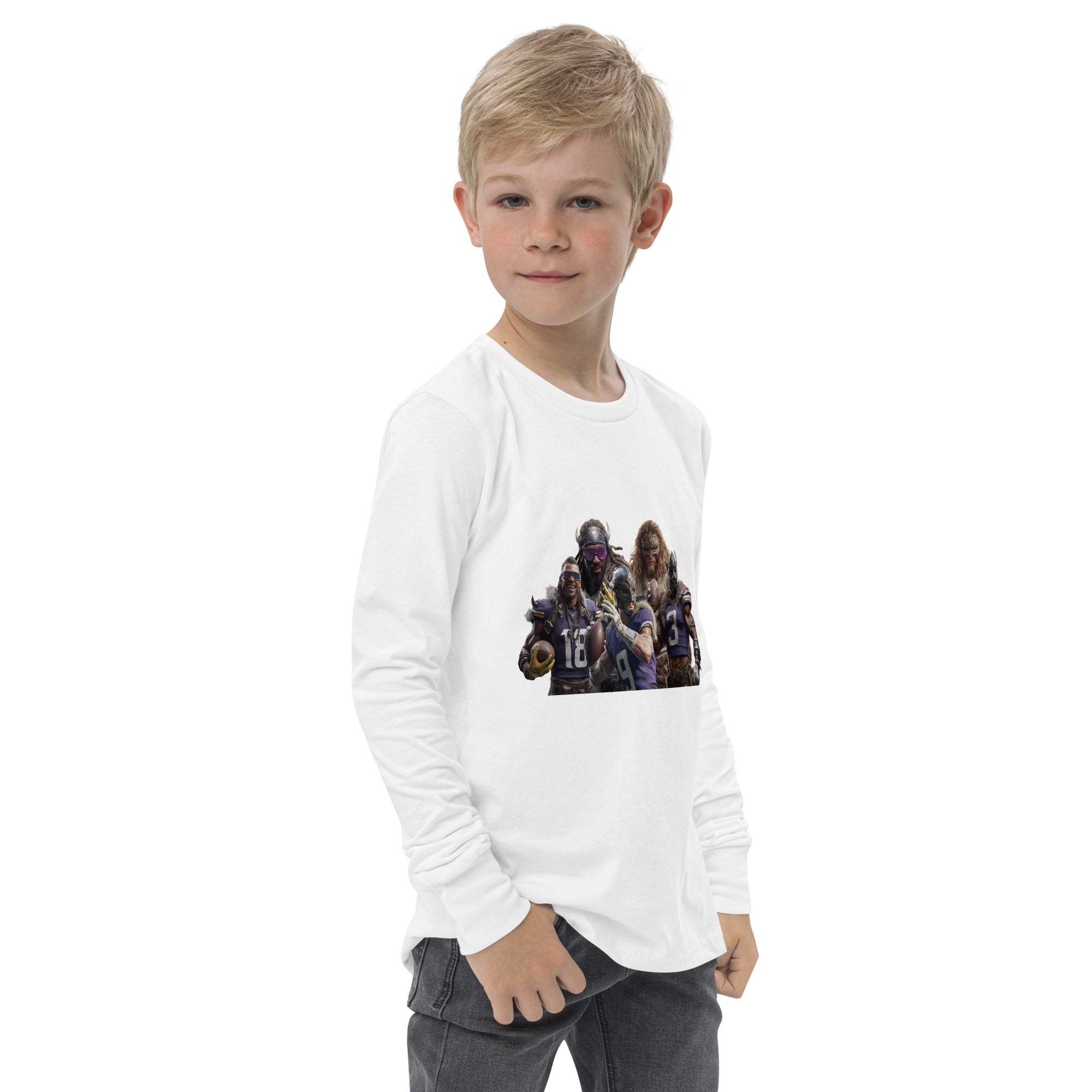 Viking 11 K Youth long sleeve tee