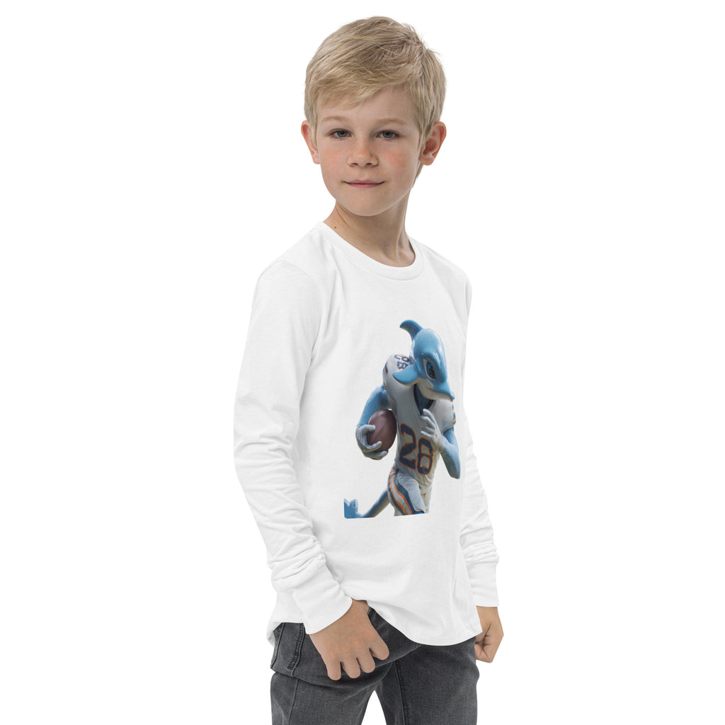 Dolphin 1 K Youth long sleeve tee