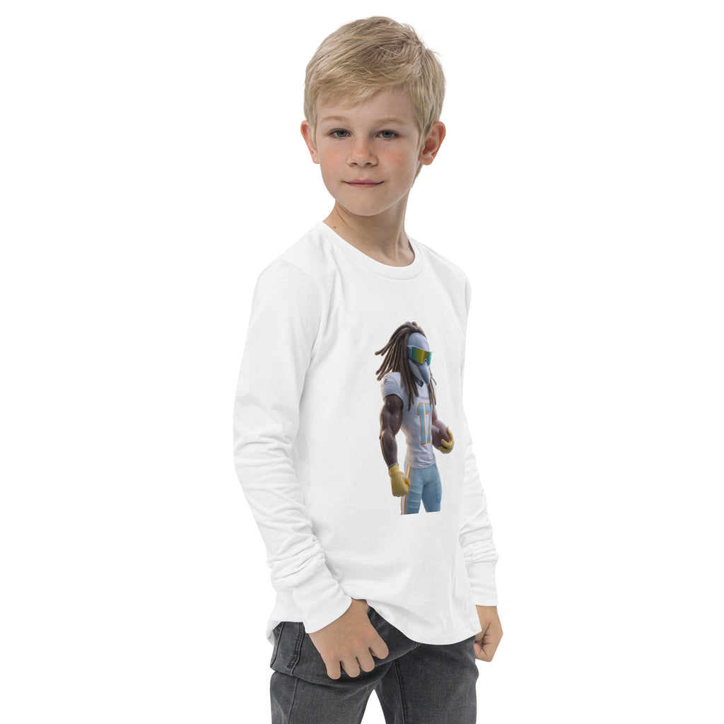 Dolphin 11 K Youth long sleeve tee