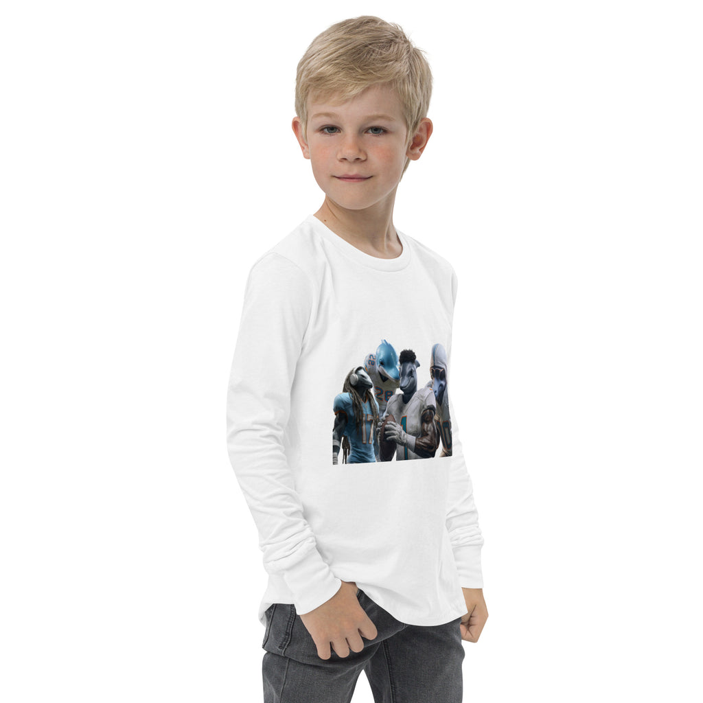 Dolphin 12 K Youth long sleeve tee