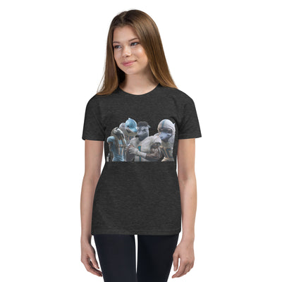 Dolphin 12 K Youth Short Sleeve T-Shirt Dark Grey Heather