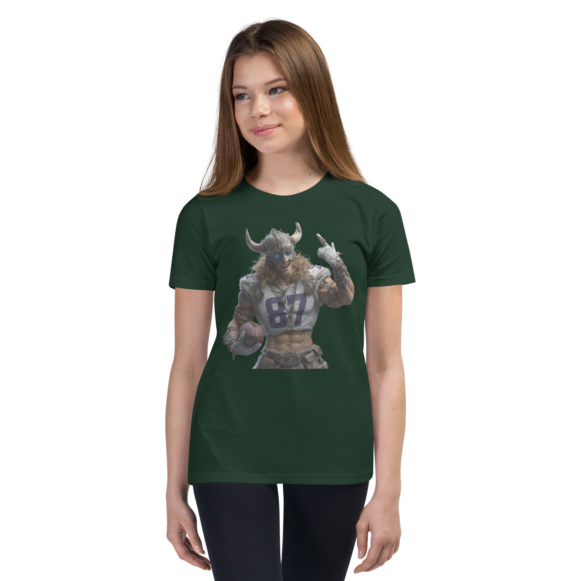Viking 10 K Youth Short Sleeve T-Shirt Forest