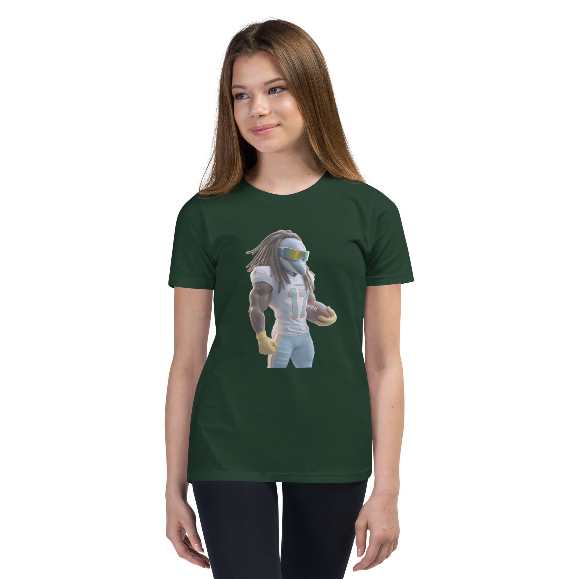 Dolphin 11 K Youth Short Sleeve T-Shirt Forest