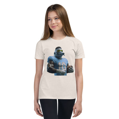 Dolphin 9 K Youth Short Sleeve T-Shirt Heather Dust