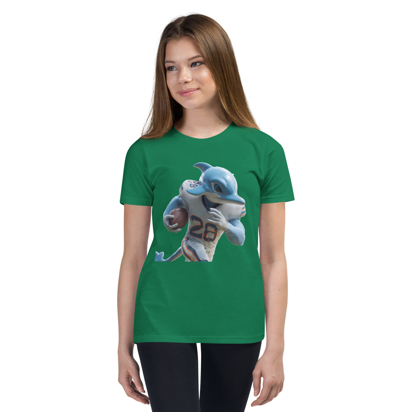 Dolphin 1 K Youth Short Sleeve T-Shirt Kelly