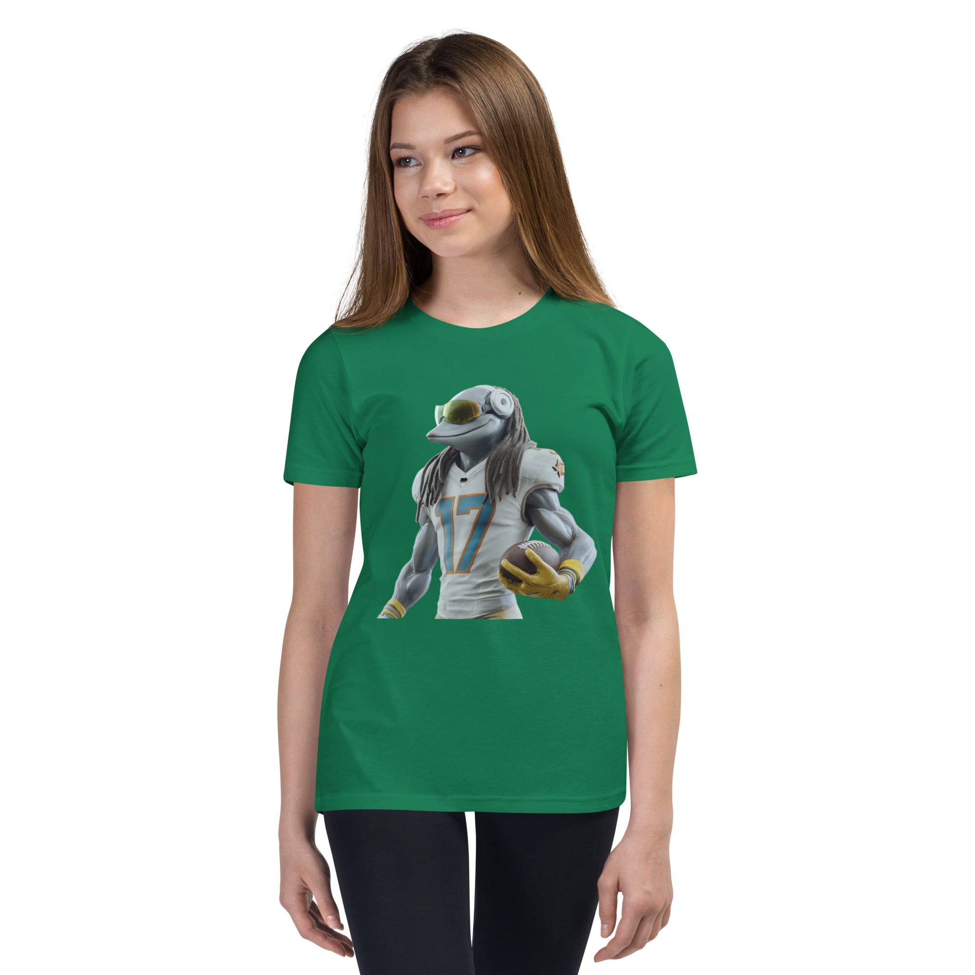 Dolphin 5 K Youth Short Sleeve T-Shirt Kelly
