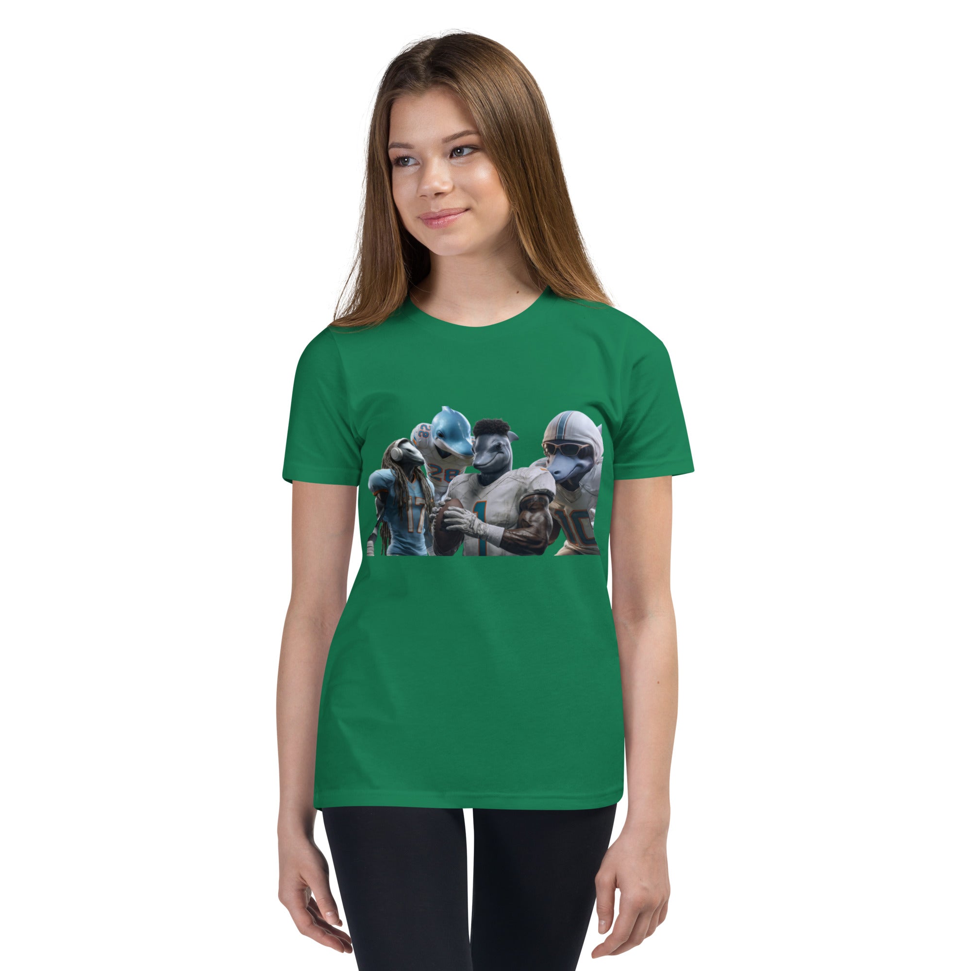 Dolphin 12 K Youth Short Sleeve T-Shirt Kelly