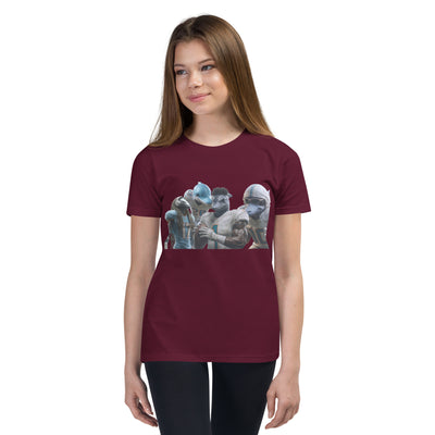 Dolphin 12 K Youth Short Sleeve T-Shirt Maroon