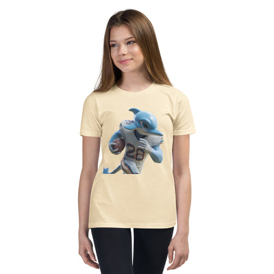 Dolphin 1 K Youth Short Sleeve T-Shirt Natural