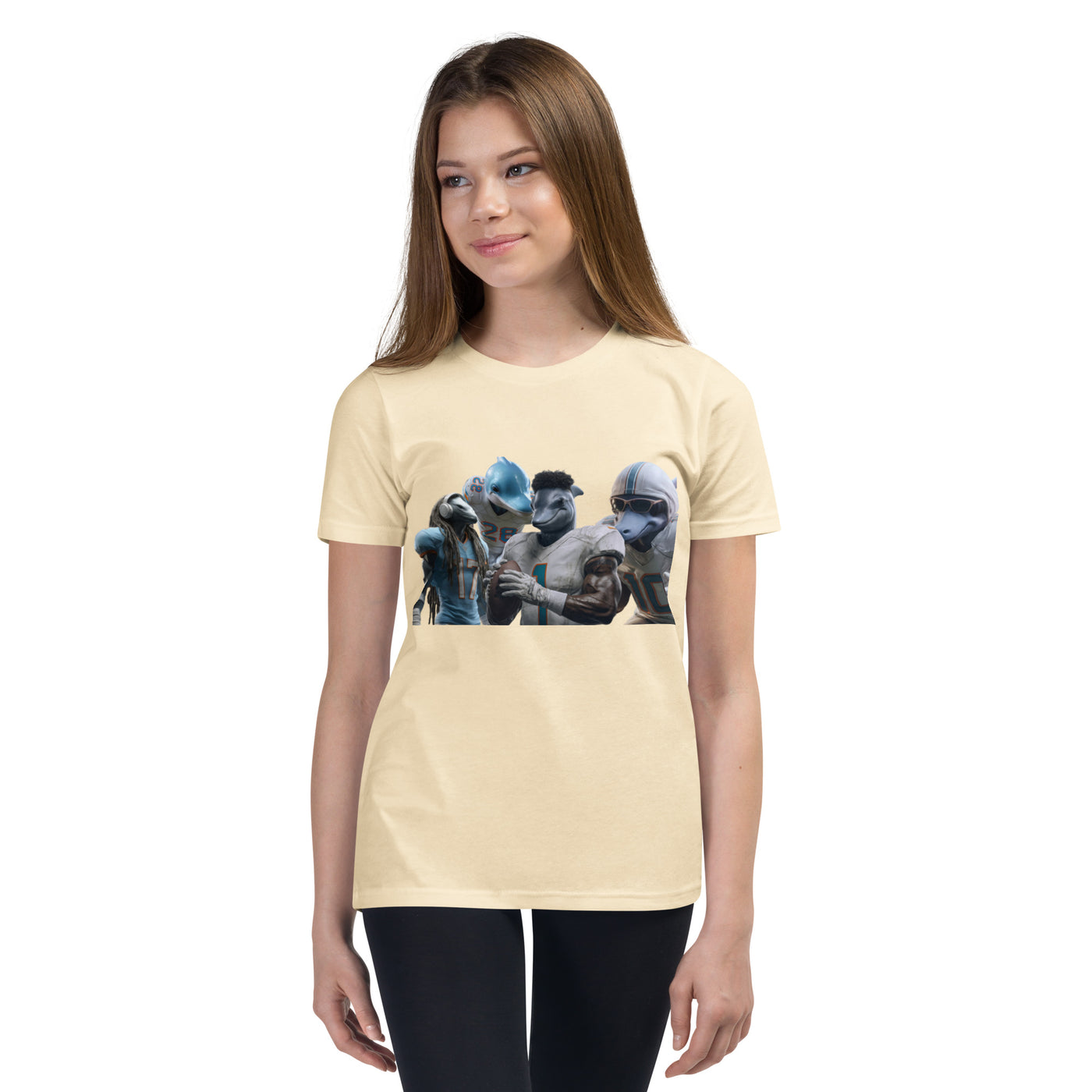 Dolphin 12 K Youth Short Sleeve T-Shirt Natural