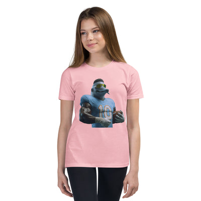 Dolphin 9 K Youth Short Sleeve T-Shirt Pink