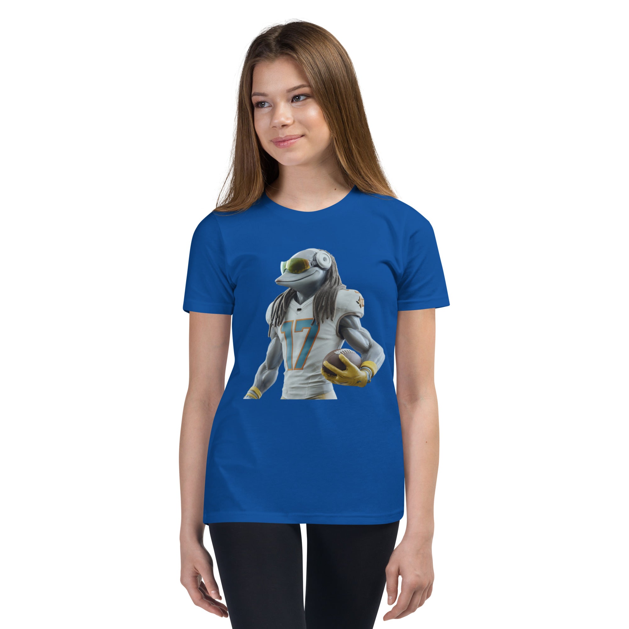 Dolphin 5 K Youth Short Sleeve T-Shirt True Royal