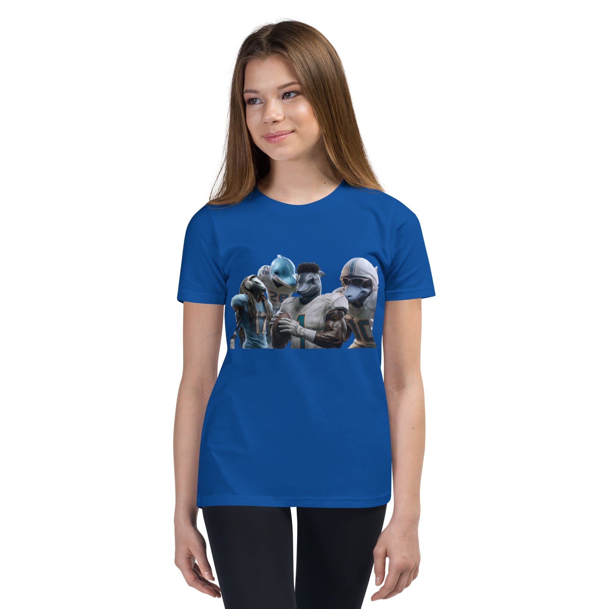 Dolphin 12 K Youth Short Sleeve T-Shirt True Royal